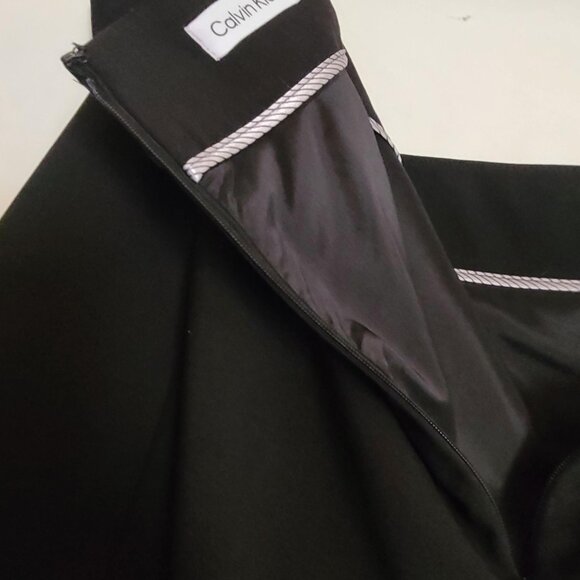 Calvin Klein Black Pencil Skirt 24w NWT - Picture 2 of 10